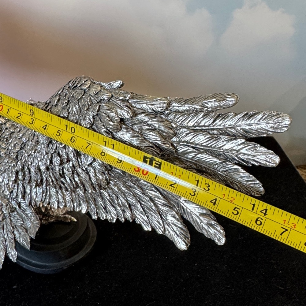 🔥Open Road" Motorcycle Eagle sculpture, Ride Hard Live Free collection - Picture 9 of 10